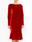 Платье-миди из бархата Antonio Marras  –  Модель Верх-Низ