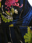 Платье -запах из шелка с цветочным принтом Jean Paul Gaultier  –  Деталь1