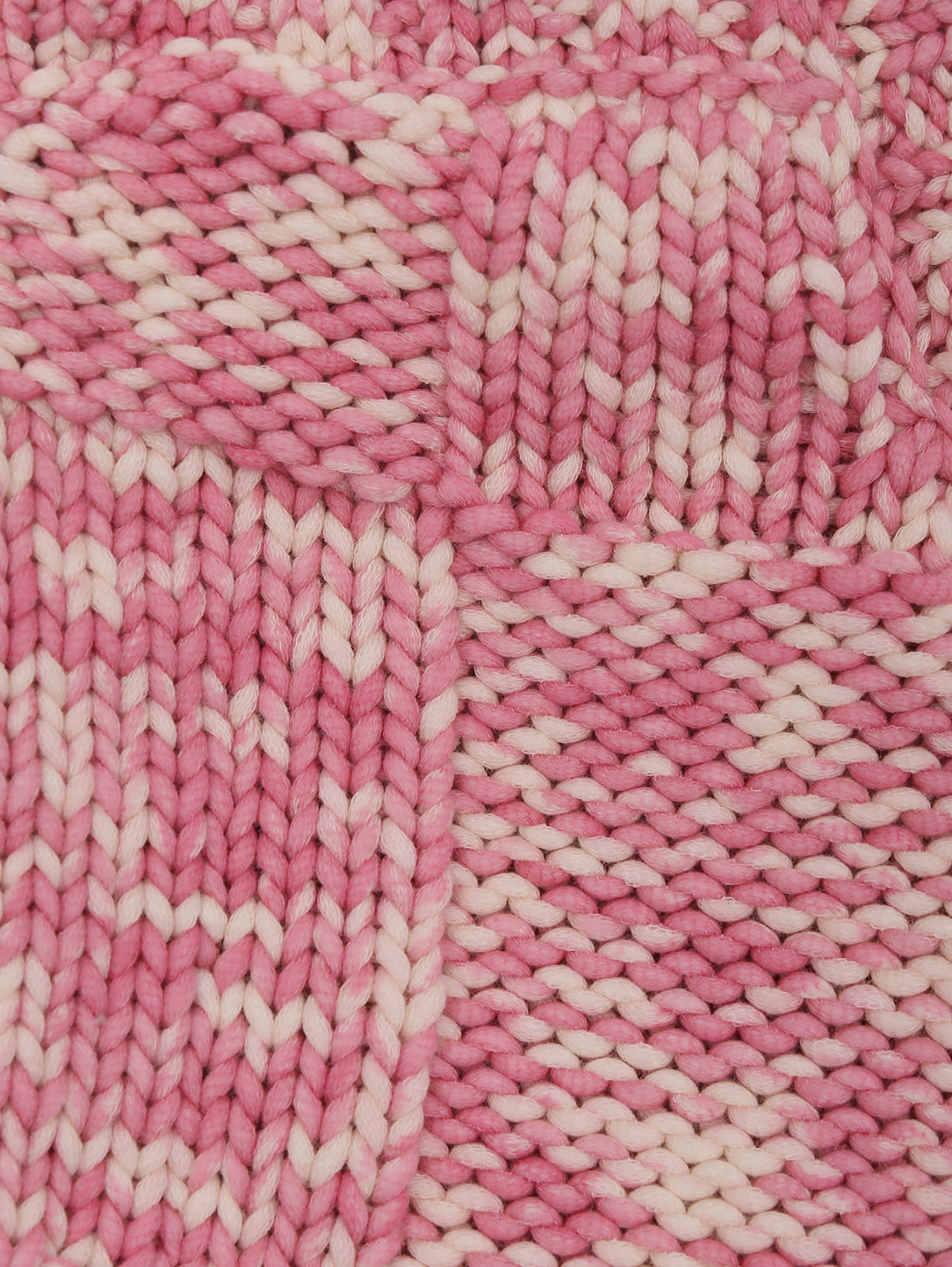 Жилет из смешанного хлопка с узором Ganni  –  Деталь  – Цвет:  Розовый