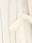 Блуза свободного кроя с узором "полоска" Max&Co  –  Деталь