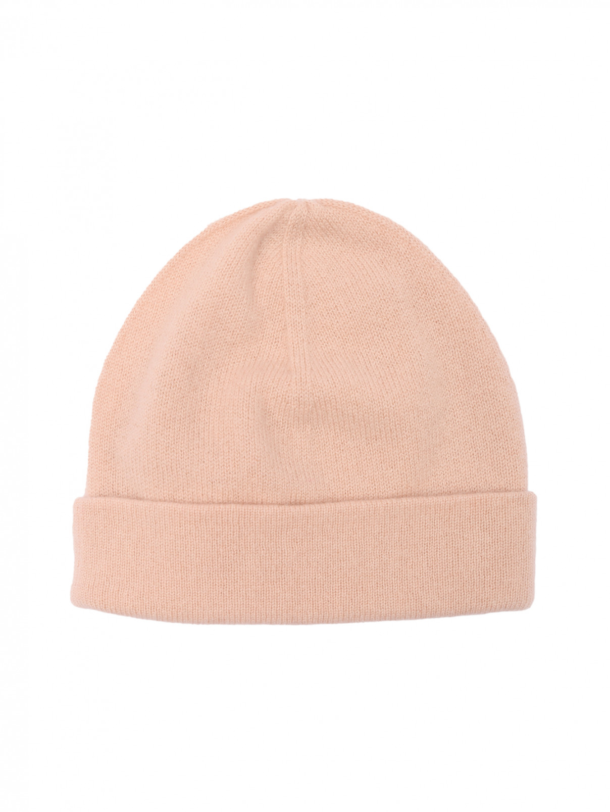 Трикотажная шапка из кашемира Max Mara  –  Общий вид  – Цвет:  Розовый