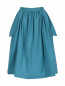 Многослойная юбка из хлопка с боковыми карманами Jil Sander  –  Общий вид