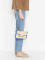 Плетеная сумка на цепочке Luisa Spagnoli  –  МодельВерхНиз