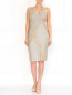 Платье из кашемира с пайетками Donna Karan  –  Модель Общий вид
