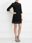 Платье-мини с контрастными вставками Moschino  –  Модель Общий вид