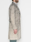 Двубортное пальто с узором Gabriele Pasini  –  МодельВерхНиз1