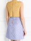 Платье-мини из фактурной ткани с узором Max&Co  –  Модель Верх-Низ1