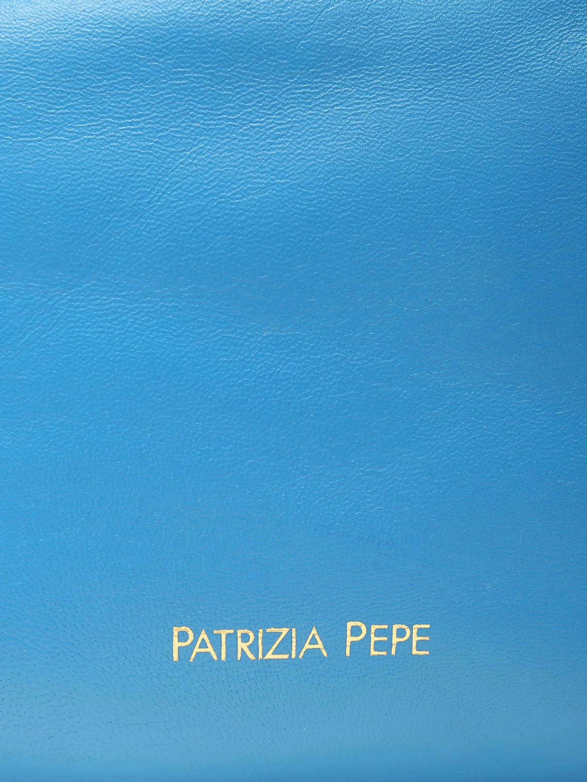 Сумка с ремнем-цепью Patrizia Pepe  –  Деталь1  – Цвет:  Синий