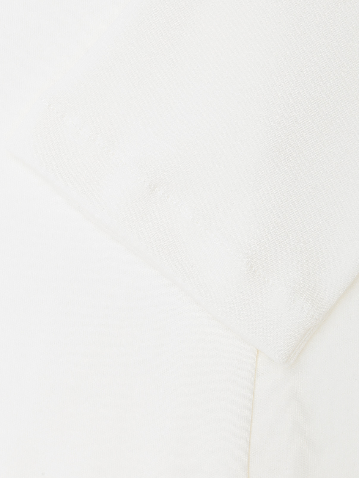 Халат из хлопка с вышивкой La Perla  –  Деталь1  – Цвет:  Белый