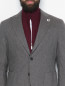 Пиджак из шерсти с накладными карманами LARDINI  –  МодельОбщийВид1