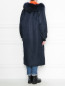 Удлиненное пальто на молнии с капюшоном Forte Dei Marmi Couture  –  МодельВерхНиз1