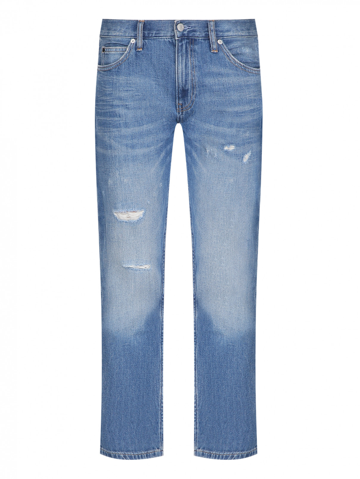Укороченные джинсы из хлопка Calvin Klein  –  Общий вид