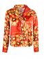 Блуза из вискозы, с цветочным узором MM6  –  Общий вид