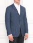Однобортный пиджак из шерсти Pal Zileri  –  Модель Верх-Низ