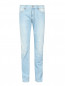 Прямые джинсы из светлого денима с потертостями BOSCO  –  Общий вид