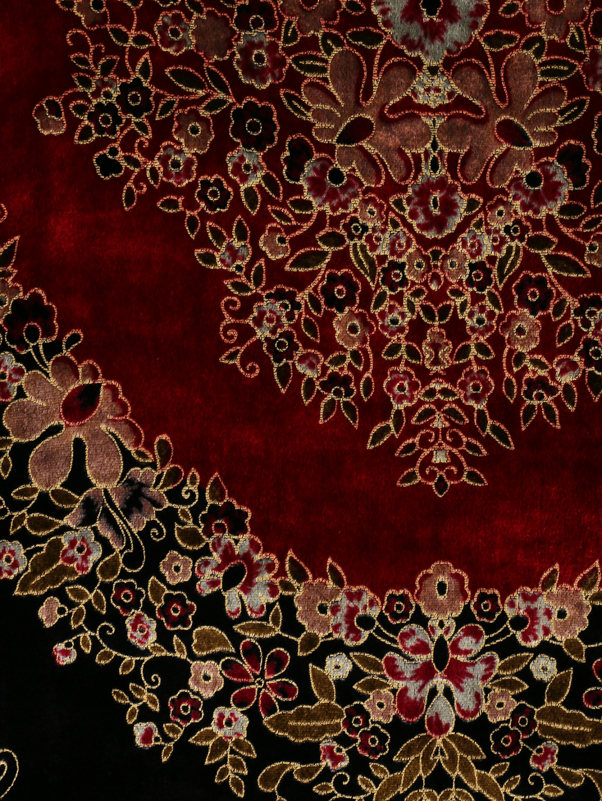 Платье из вискозы и шелка с узором Etro  –  Деталь  – Цвет:  Узор