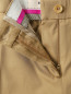 Брюки прямого кроя из хлопка с боковыми карманами Etro  –  Деталь1