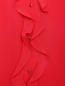 Блуза из шелка без рукавов с рюшами Liu Jo  –  Деталь1