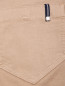 Укороченные брюки из хлопка с карманами Persona by Marina Rinaldi  –  Деталь