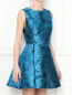 Платье-мини с декоративной вышивкой Alice+Olivia  –  МодельВерхНиз