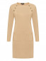 Платье из шерсти с карманами Luisa Spagnoli  –  Общий вид