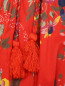 Платье из хлопка с цветочным узором My Twin  –  Деталь1