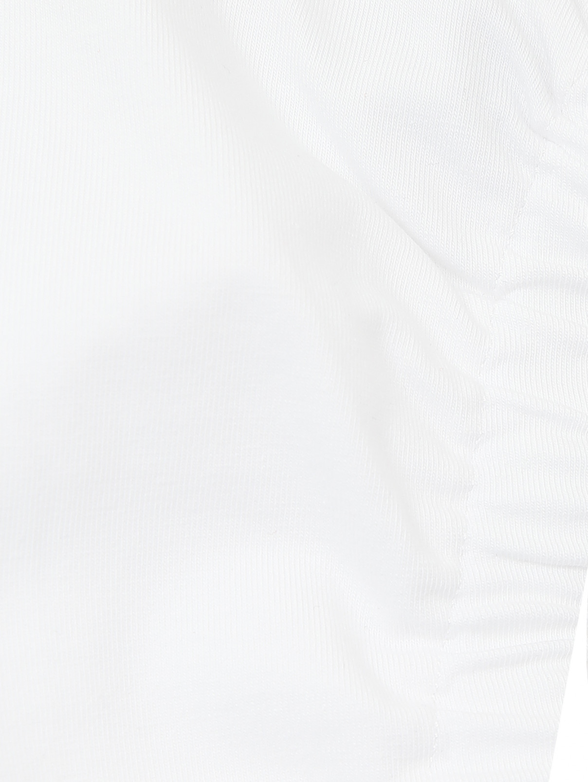 Костюм из хлопка с принтом Moschino  –  Деталь  – Цвет:  Белый
