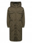 Стеганое пальто с накладными карманами Aspesi  –  Общий вид
