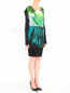 Удлиненная блуза с принтом Marina Rinaldi  –  Модель Общий вид