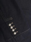 Пиджак из хлопка и шерсти с карманами LARDINI  –  Деталь