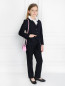 Жакет из смешанной шерсти с накладными карманами Aletta Couture  –  Модель Общий вид