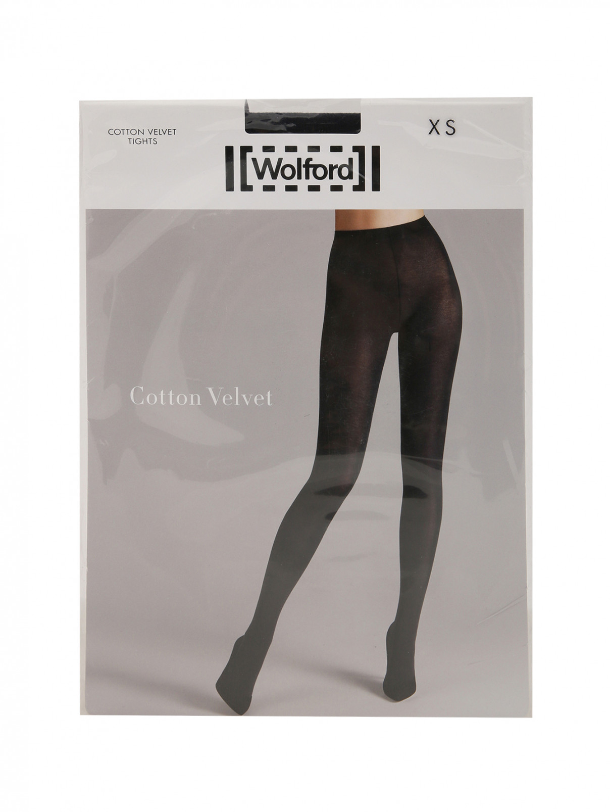 Однотонные колготки Wolford  –  Общий вид  – Цвет:  Черный