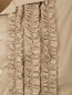 Блуза из хлопка с драпировкой Dsquared2  –  Деталь1