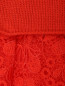 Комбинированное платье из кашемира  ,шелка и кружева Ermanno Scervino  –  Деталь1