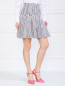 Трикотажная юбка с принтом Kenzo  –  Модель Верх-Низ