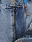 Укороченные джинсы из светлого денима M.i.h Jeans  –  Деталь1