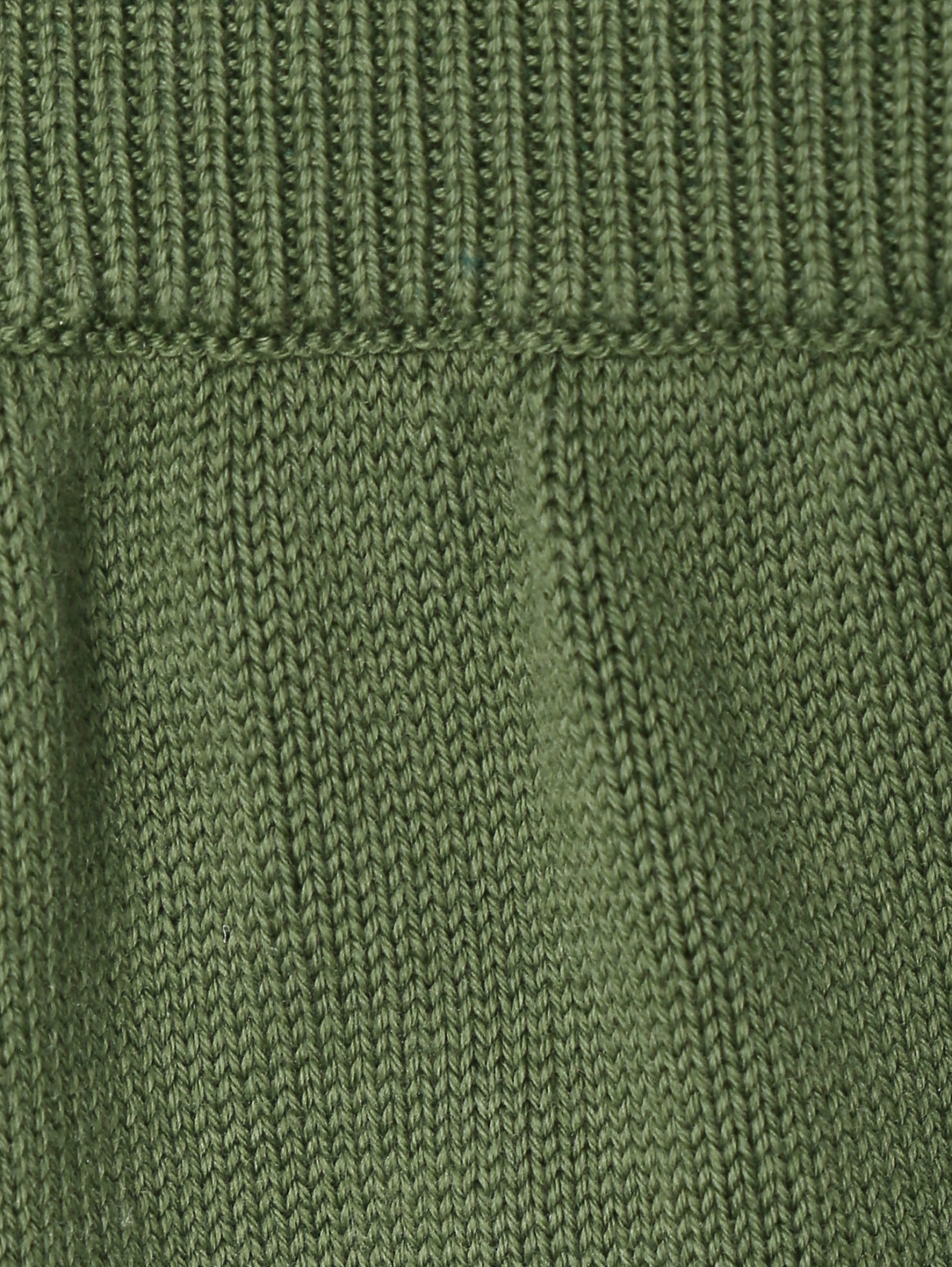 Брюки трикотажные из хлопка на резинке с карманами Malo  –  Деталь1  – Цвет:  Зеленый