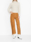 Брюки из замши с бахромой Weekend Max Mara  –  МодельОбщийВид