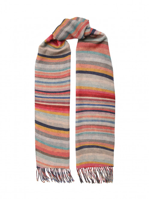 Двусторонний шарф из шерсти и кашемира - Общий вид