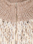 Кардиган из шерсти крупной вязки на молнии Fabrizio del Carlo  –  Деталь