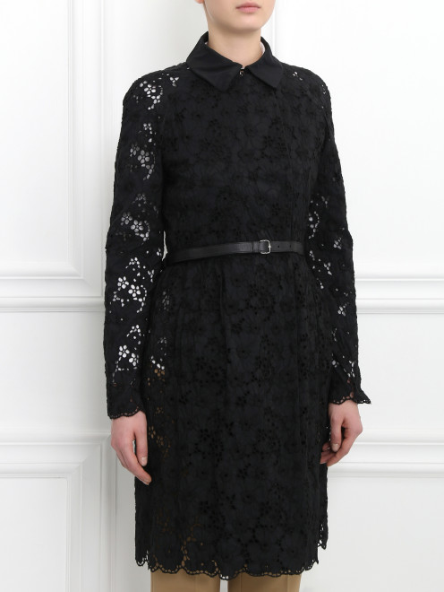 Легкий кружевной плащ  Ermanno Scervino - Модель Верх-Низ
