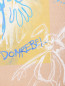 Свитшот из хлопка с принтом Domrebel  –  Деталь