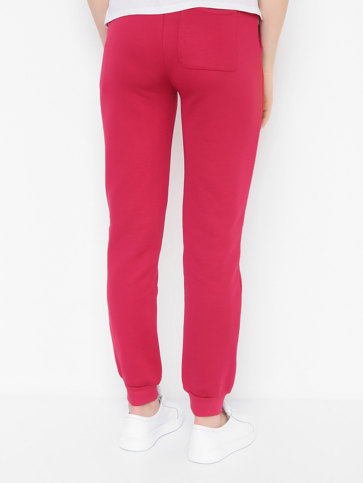 Спортивные брюки с принтом Guess  –  МодельВерхНиз1  – Цвет:  Красный
