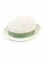 Шляпа из соломы с цветочным декором Aletta  –  Обтравка2