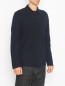 Кардиган из шерсти на пуговицах Piacenza Cashmere  –  МодельВерхНиз