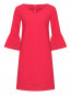 Платье однотонное с рукавами- буфами S.Oliver  –  Общий вид