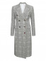 Пальто из шерсти с узором клетка Calvin Klein 205W39NYC  –  Общий вид