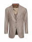 Пиджак из шерсти с карманами Isaia  –  Общий вид