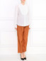 Блуза из хлопка с длинными рукавами Emporio Armani  –  Модель Общий вид