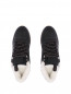 Утепленные кроссовки из кожи на шнурках Reebok Classic  –  Обтравка3